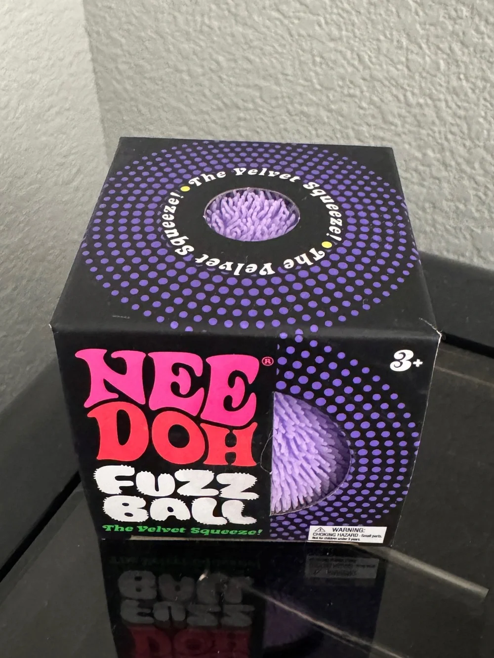 NeeDoh Fuzz ball - Purple